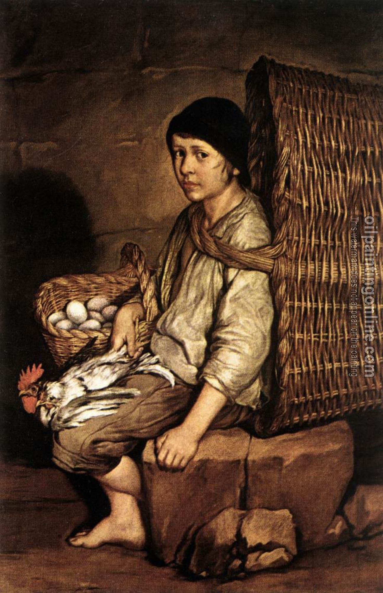 Giacomo Ceruti - Boy With A Basket